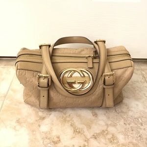 Gucci Leather Tophandle Bag